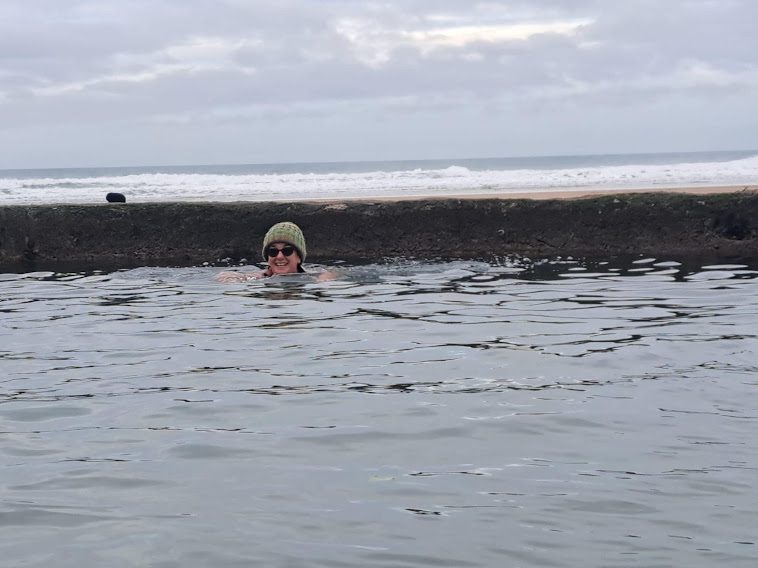Cold water swimming? Are you mad?!